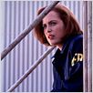 Expediente X : photo Gillian Anderson, Rob Bowman