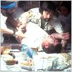 Alien, el octavo pasajero : photo John Hurt, Tom Skerritt, Yaphet Kotto