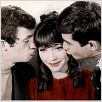 Una mujer es una mujer : photo Anna Karina, Jean-Claude Brialy, Jean-Luc Godard, Jean-Paul Belmondo