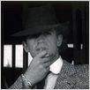 Al final de la escapada : photo Jean-Luc Godard, Jean-Paul Belmondo