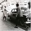 Al final de la escapada : photo Jean Seberg, Jean-Luc Godard, Jean-Paul Belmondo