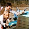 Bonnie and Clyde : photo Arthur Penn, Faye Dunaway, Warren Beatty