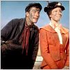 Mary Poppins : photo Dick Van Dyke, Julie Andrews, Robert Stevenson