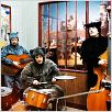 La ciencia del sueño : photo Alain Chabat, Gael García Bernal, Michel Gondry, Sacha Bourdo