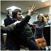 La ciencia del sueño : photo Alain Chabat, Aurélia Petit, Gael García Bernal, Michel Gondry, Sacha Bourdo