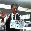 Seven : photo David Fincher, Morgan Freeman