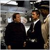 Seven : photo Arnold Kopelson, Brad Pitt, David Fincher, Morgan Freeman