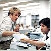 Todos los hombres del presidente : photo Alan J. Pakula, Dustin Hoffman, Robert Redford