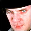 La Naranja mecánica : photo Malcolm McDowell, Stanley Kubrick