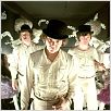 La Naranja mecánica : photo Malcolm McDowell, Stanley Kubrick