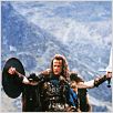 Los inmortales : photo Christopher Lambert, Russell Mulcahy