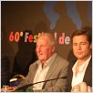 Ocean's 13 : photo Brad Pitt, Jerry Weintraub, Steven Soderbergh