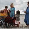 La escafandra y la mariposa : photo Emmanuelle Seigner, Julian Schnabel, Mathieu Amalric
