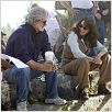 Indiana Jones y el Reino de la Calavera de Cristal : photo George Lucas, Karen Allen, Steven Spielberg