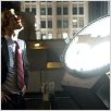 El caballero oscuro : photo Aaron Eckhart, Christopher Nolan