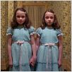 El resplandor : photo Lisa Burns, Louise Burns, Stanley Kubrick