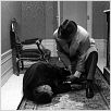 Hasta el último aliento : photo Jean-Pierre Melville, Lino Ventura