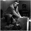 Hasta el último aliento : photo Jean-Pierre Melville, Lino Ventura