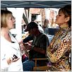 The Women : photo Diane English, Eva Mendes