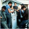 Rebeldes (Outsiders) : photo C. Thomas Howell, Francis Ford Coppola, Matt Dillon, Ralph Macchio, Rob Lowe