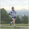 Corredor de fondo : photo David Schwimmer, Simon Pegg