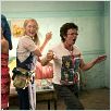 Mamma Mia! La película : photo Christine Baranski, Julie Walters, Meryl Streep, Phyllida Lloyd