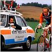 La bici de Ghislain Laurent : photo Benoît Poelvoorde, Philippe Harel