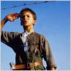 El imperio del sol : photo Christian Bale, Steven Spielberg