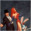 ¿Quién engañó a Roger Rabbit? : photo Bob Hoskins, Robert Zemeckis