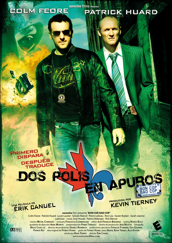 Dos polis en apuros : poster