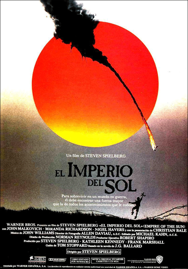 El imperio del sol : poster