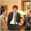In the Loop : photo Armando Iannucci, Chris Addison, Tom Hollander