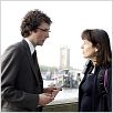 In the Loop : photo Armando Iannucci, Chris Addison, Gina McKee