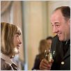 In the Loop : photo Armando Iannucci, James Gandolfini, Mimi Kennedy