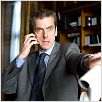 In the Loop : photo Armando Iannucci, Peter Capaldi