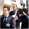 In the Loop : photo Armando Iannucci, Tom Hollander