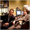 In the Loop : photo Armando Iannucci, Chris Addison, Tom Hollander