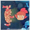 Ponyo en el acantilado : poster