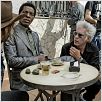 Los límites del control : photo Gael García Bernal, Isaach de Bankolé, Jim Jarmusch