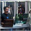Iron Man 2 : photo Jon Favreau, Robert Downey Jr.