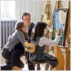 La huérfana : photo Isabelle Fuhrman, Jaume Collet-Serra, Peter Sarsgaard, Vera Farmiga