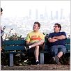 Hazme reír : photo Jason Schwartzman, Jonah Hill, Judd Apatow, Seth Rogen