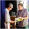 Hazme reír : photo Adam Sandler, Judd Apatow, Seth Rogen