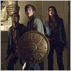 Percy Jackson y el Ladrón del Rayo : photo Alexandra Daddario, Brandon T. Jackson, Chris Columbus, Logan Lerman