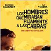 Los hombres que miraban fijamente a las cabras : poster