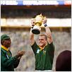 Invictus : photo Clint Eastwood, Matt Damon, Morgan Freeman