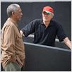 Invictus : photo Clint Eastwood, Morgan Freeman