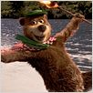 El oso Yogui : photo Eric Brevig