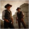 Cowboys and Aliens : photo Daniel Craig, Harrison Ford, Jon Favreau
