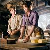 War Horse (Caballo de batalla) : photo Emily Watson, Jeremy Irvine, Steven Spielberg
